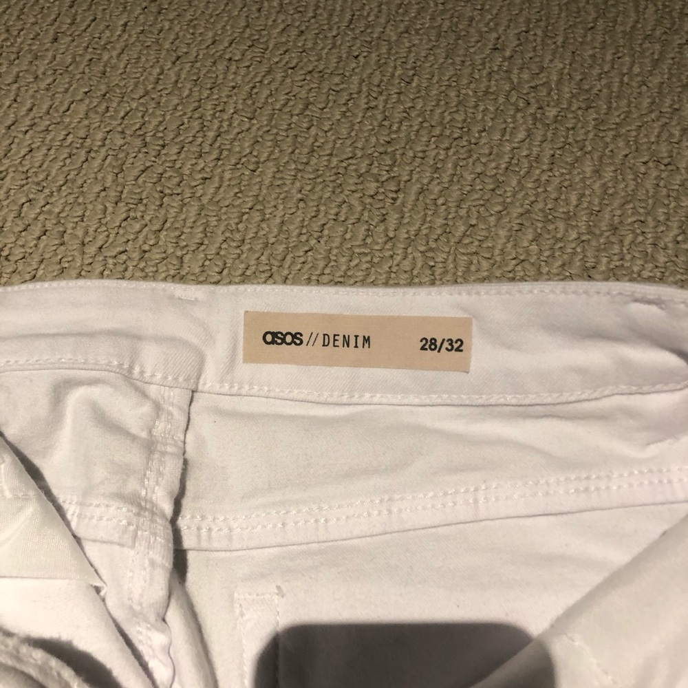 White cozy jeans